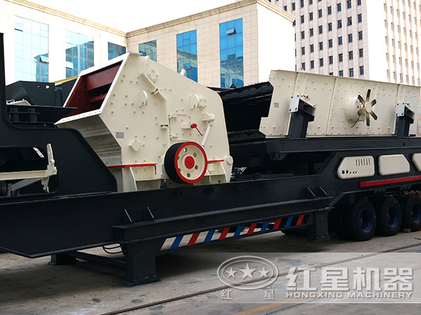 可移動(dòng)破碎站配反擊破 可移動(dòng)破碎站配反擊破