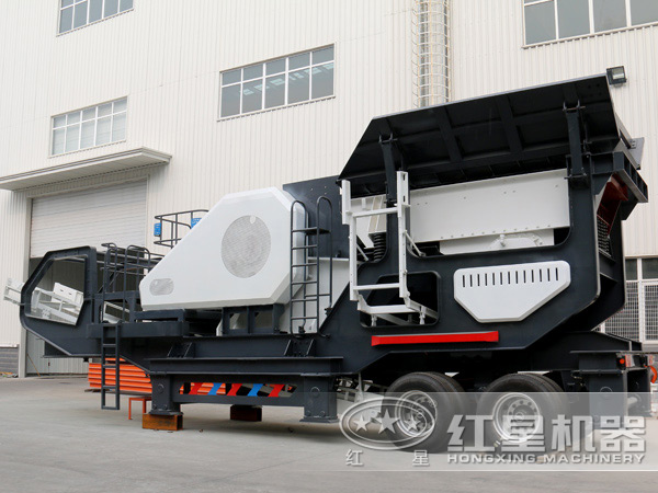 配鄂破機(jī)移動(dòng)破碎站 配鄂破機(jī)移動(dòng)破碎站