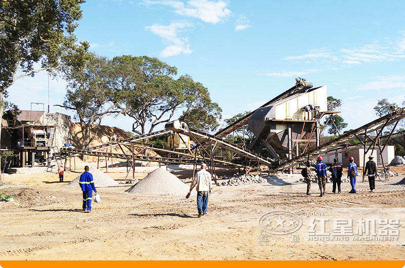 江西九江鵝卵石制沙生產線項目 江西九江鵝卵石制沙生產線項目
