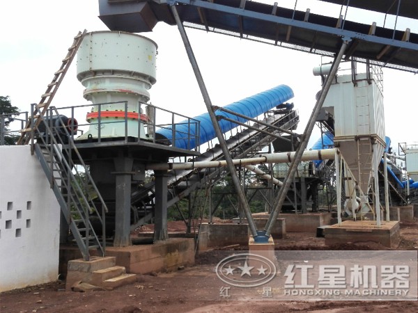 江西干法機制砂生產線現(xiàn)場1 江西干法機制砂生產線現(xiàn)場1