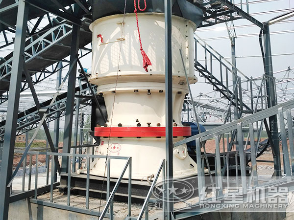 單缸圓錐破碎機破碎現場 單缸圓錐破碎機破碎現場