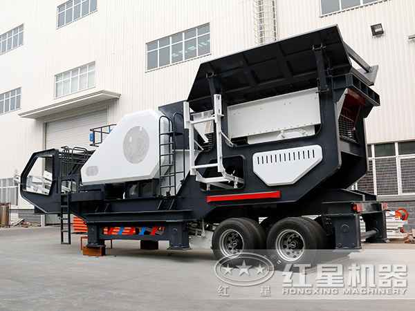 新型汽車載移動(dòng)破石子機(jī) 新型汽車載移動(dòng)破石子機(jī)