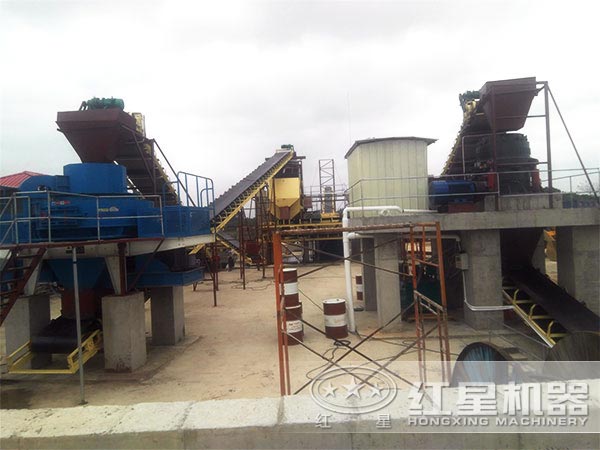 固定式建筑垃圾處理現場 固定式建筑垃圾處理現場