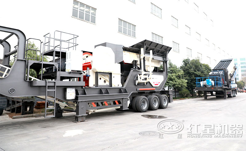 可移動輪胎石子破碎機:搭顎破機 可移動輪胎石子破碎機:搭顎破機