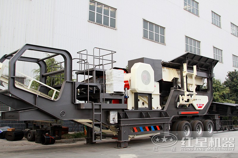 輪胎移動制砂設備：主機配顎破機，價格實惠