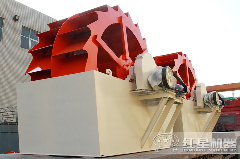 水洗砂機:雙輪斗 水洗砂機:雙輪斗