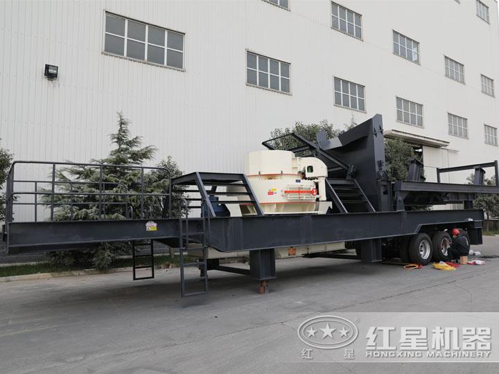 VSI沖擊式小型制砂碎石機，產量高，稀油自潤滑