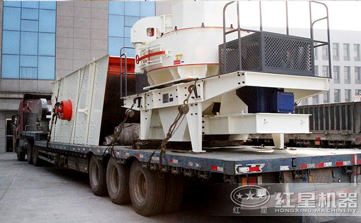 HVI制砂機整裝待發貨，河南洛陽劉總請查收 