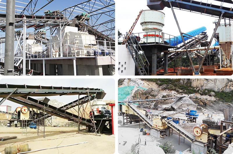 時(shí)產(chǎn)600噸固定制砂生產(chǎn)線(xiàn)組合