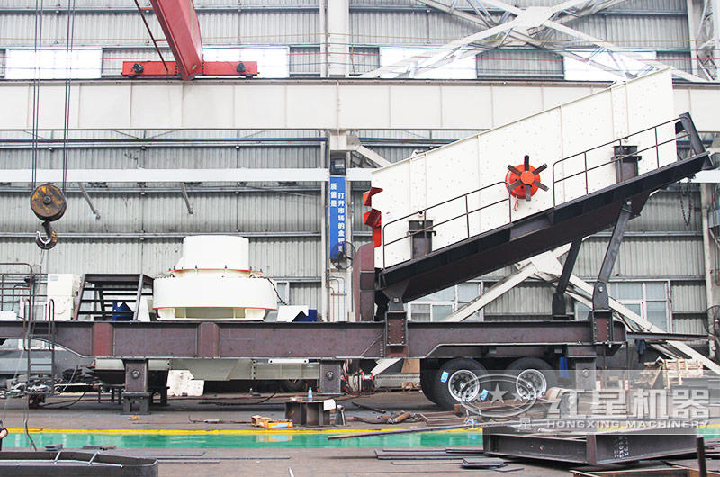 移動式粗砂粉碎機可隨時移動 移動式粗砂粉碎機可隨時移動