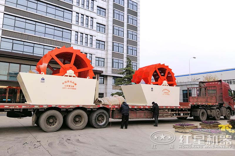 日產3000方洗沙機當日發往河南周口 日產3000方洗沙機當日發往河南周口
