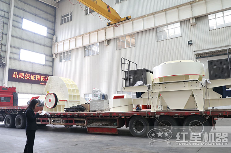 小型石子打砂機廠家直供，發往河南洛陽