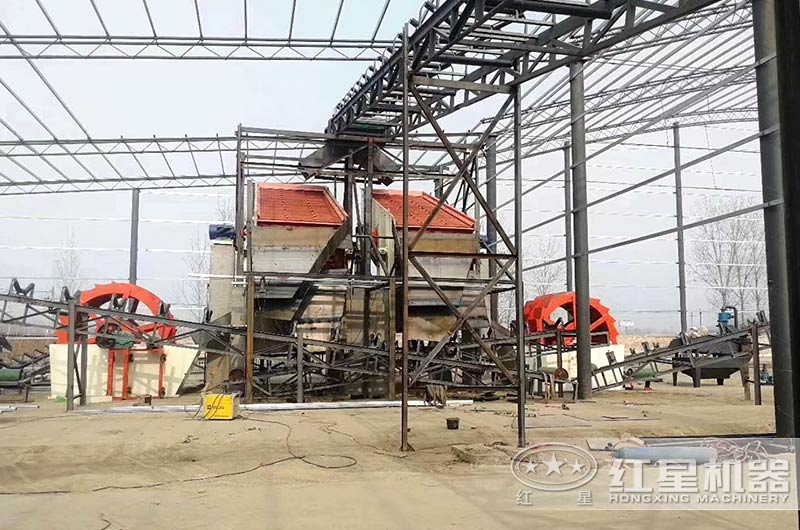 河南客戶水洗砂廠 河南客戶水洗砂廠