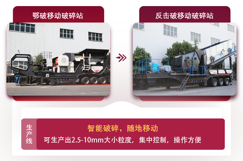 石灰石制砂設備配置移動式生產線 石灰石制砂設備配置移動式生產線