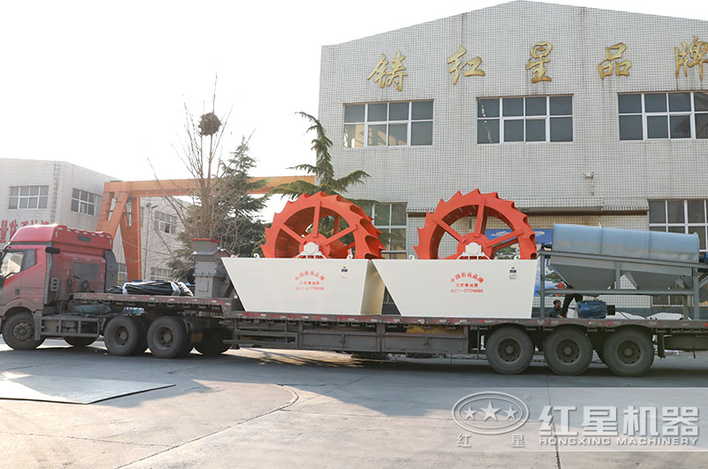 時產100方水洗砂設備發貨 時產100方水洗砂設備發貨