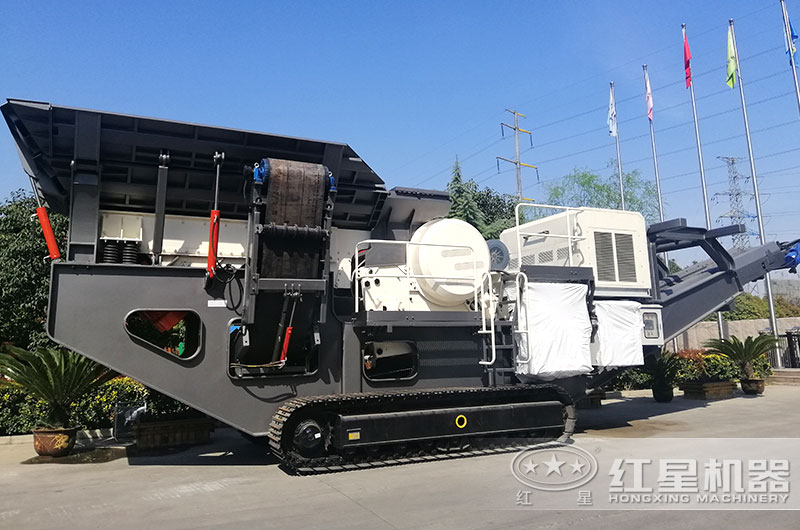新型移動破碎機設備圖 新型移動破碎機設備圖