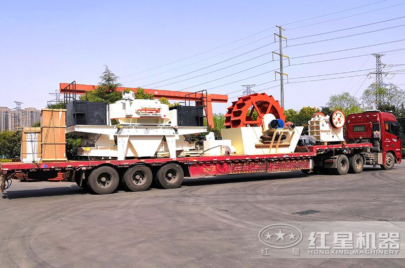 全套把石頭碾碎成沙的機器發(fā)貨 全套把石頭碾碎成沙的機器發(fā)貨