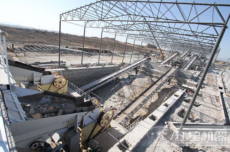 石塊粉碎廠，可就近考察