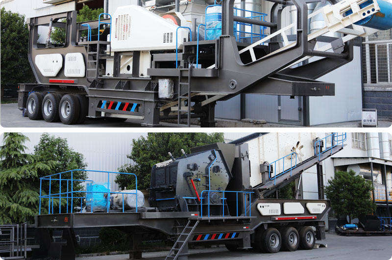 移動式碎石機生產線組合 移動式碎石機生產線組合