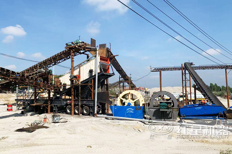 移動(dòng)式制砂生產(chǎn)線 移動(dòng)式制砂生產(chǎn)線