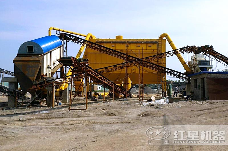 河北客戶石英砂生產(chǎn)線 河北客戶石英砂生產(chǎn)線