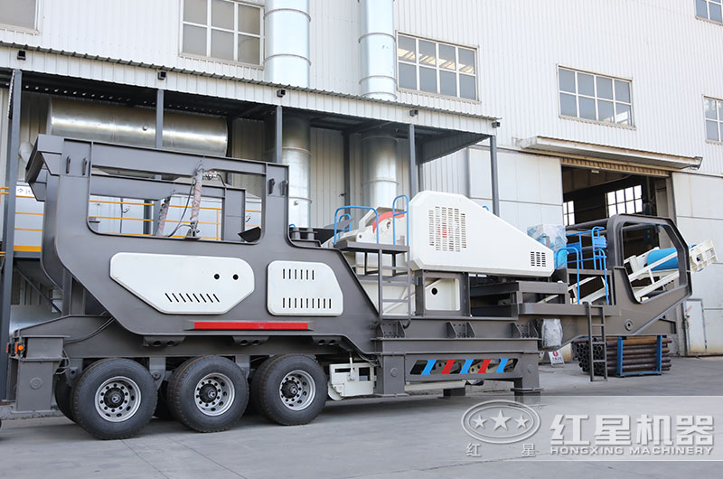 移動式沙石破碎機 移動式沙石破碎機