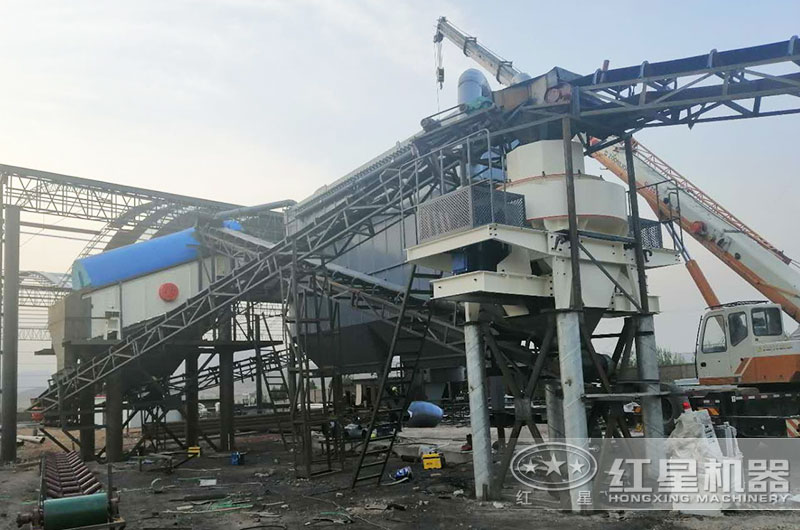 日產1500-2000噸河卵石制砂機 日產1500-2000噸河卵石制砂機