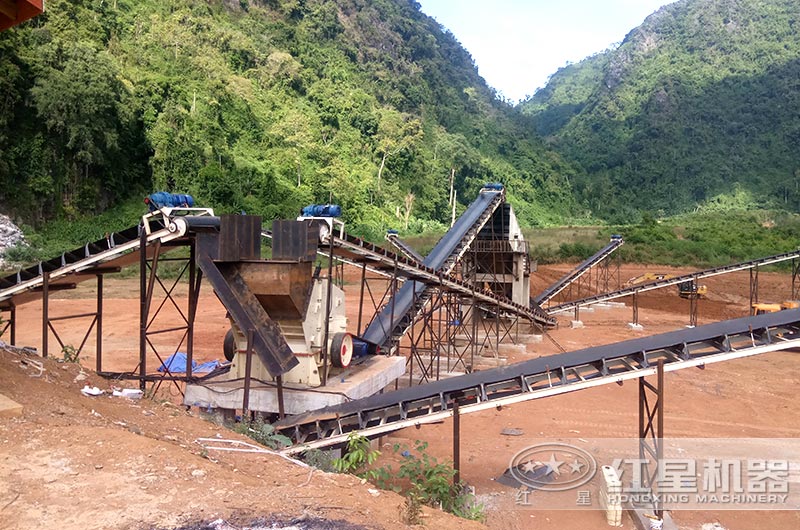 石灰石破碎生產線(反擊式破碎機) 石灰石破碎生產線(反擊式破碎機)