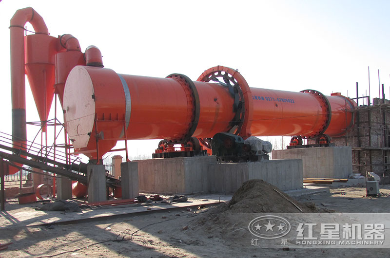 河沙烘干機(jī)客戶現(xiàn)場安裝中 河沙烘干機(jī)客戶現(xiàn)場安裝中