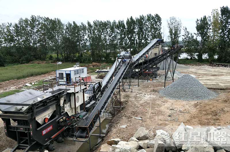 圓錐式移動(dòng)破碎站工作現(xiàn)場圖片 圓錐式移動(dòng)破碎站工作現(xiàn)場圖片