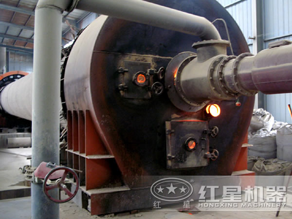 冶金回轉窯工作現場 冶金回轉窯工作現場