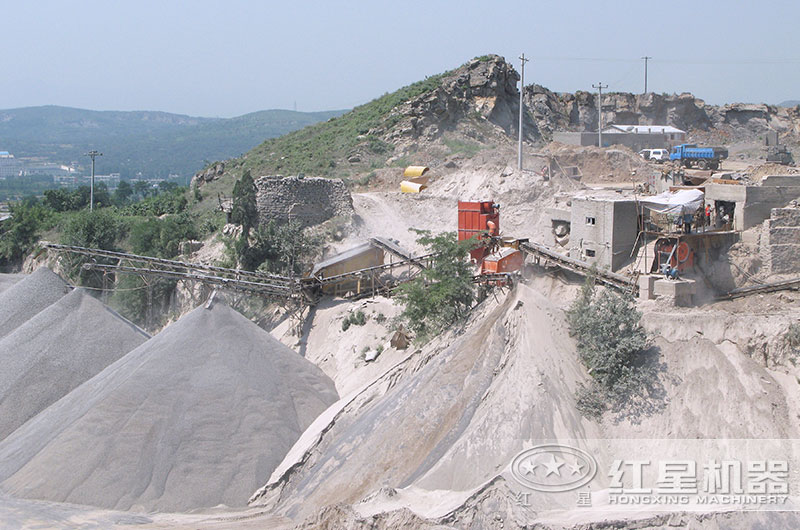 砂石生產線現場 砂石生產線現場