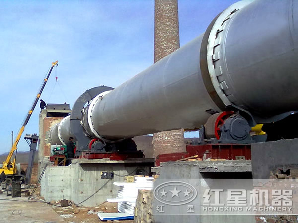 山西客戶回轉(zhuǎn)窯生產(chǎn)現(xiàn)場 山西客戶回轉(zhuǎn)窯生產(chǎn)現(xiàn)場