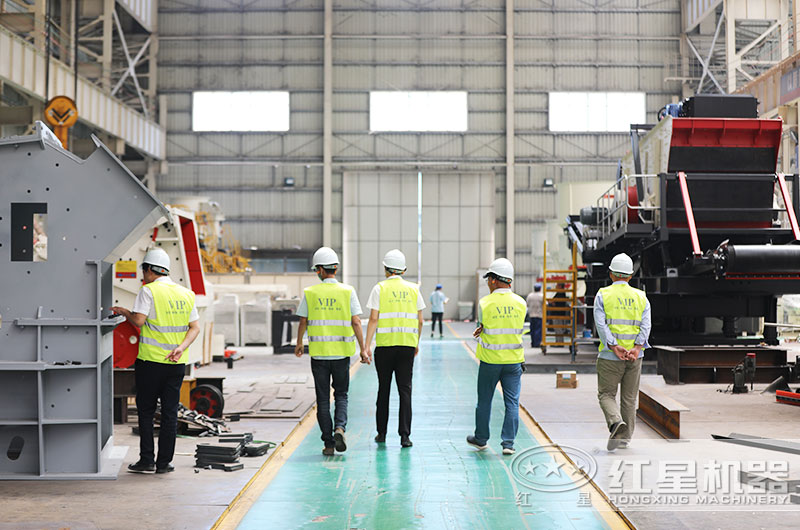 客戶到設備制造車間參觀 客戶到設備制造車間參觀