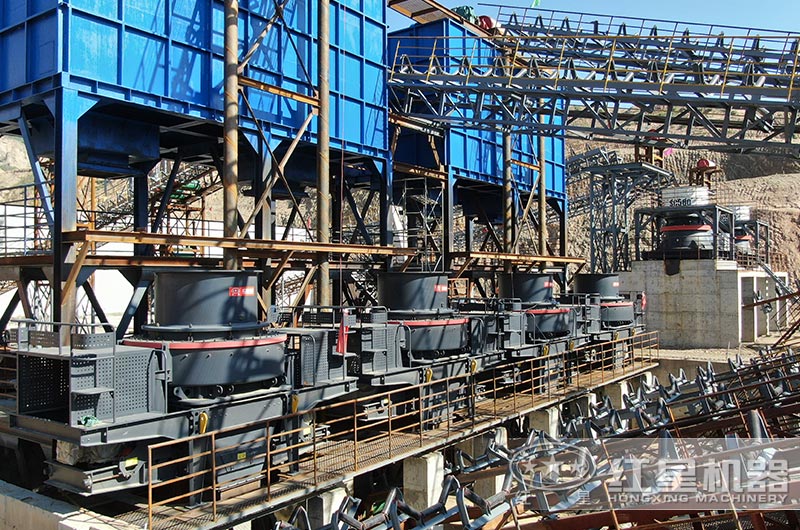 日產1500-2000噸河卵石制砂生產線 日產1500-2000噸河卵石制砂生產線