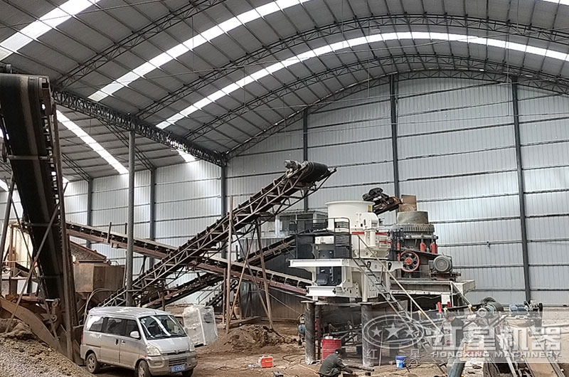 石子生產(chǎn)加工客戶現(xiàn)場 石子生產(chǎn)加工客戶現(xiàn)場