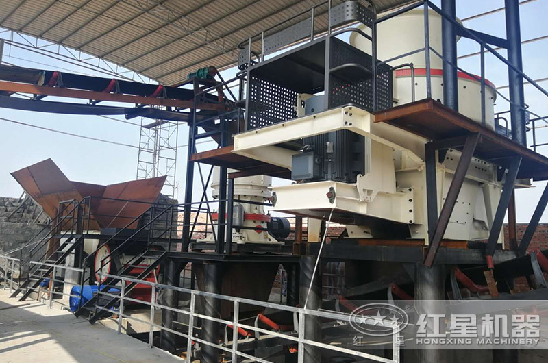 時產(chǎn)500噸花崗巖巖石破碎生產(chǎn)線