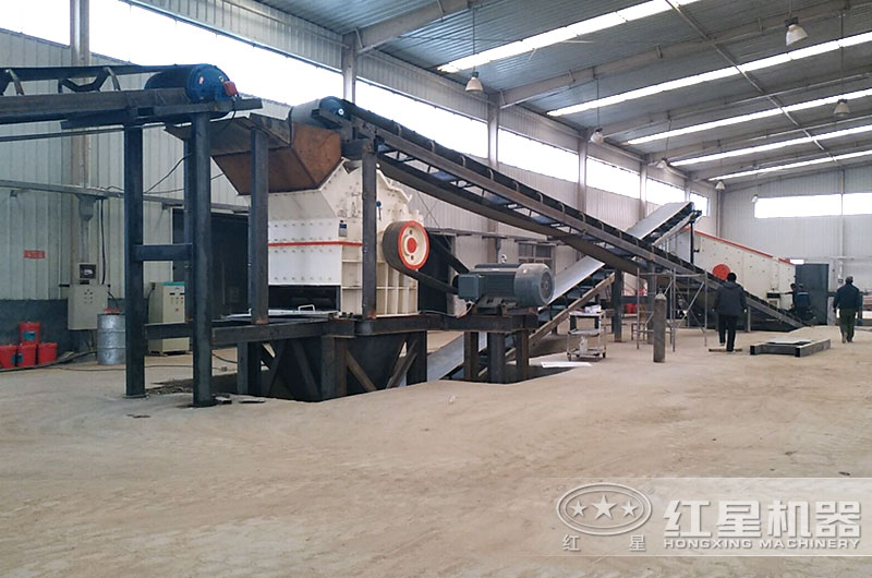 液壓開箱制砂設備工作現場 液壓開箱制砂設備工作現場